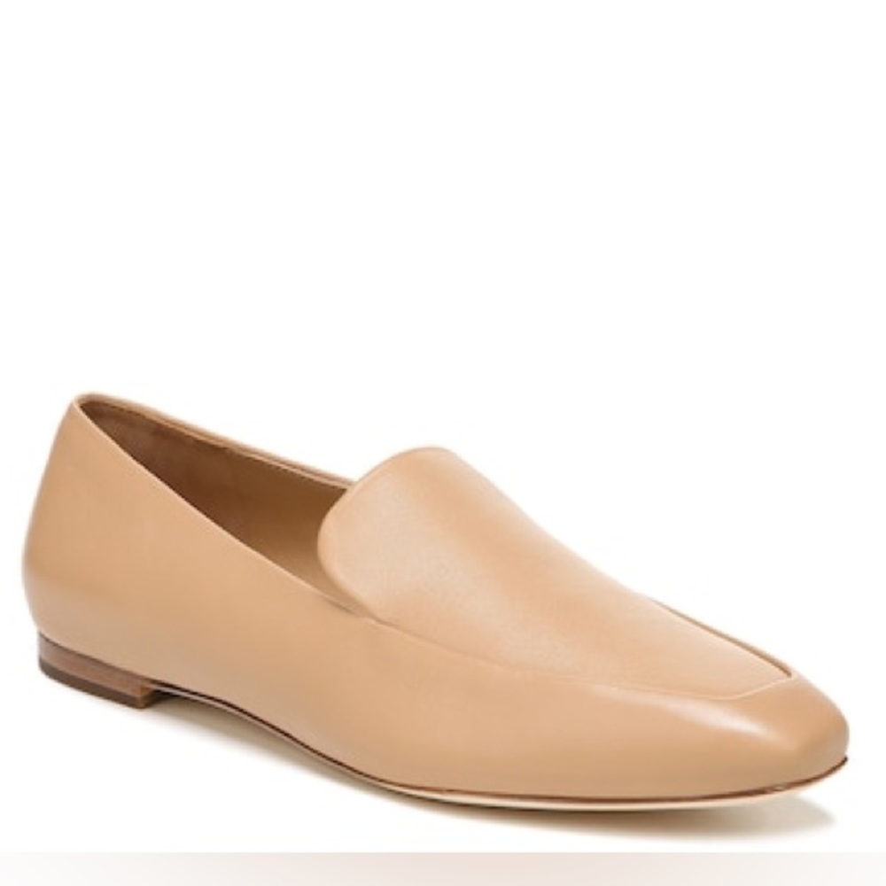 Vince Brette Leather Loafer in Cappucino